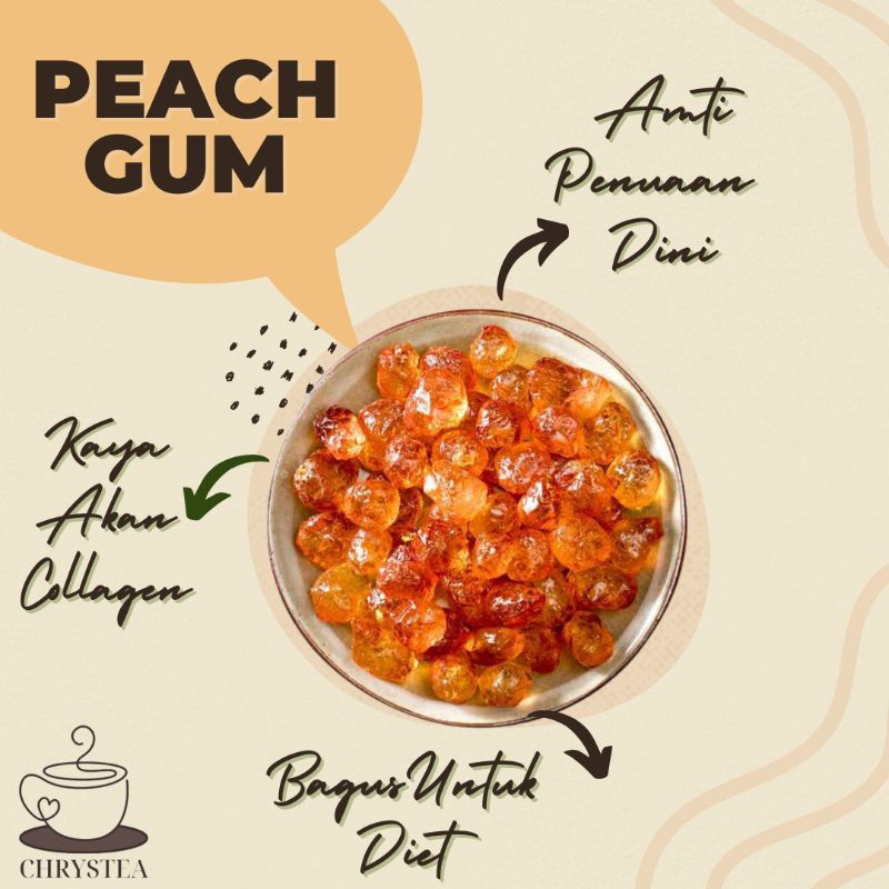 

CHRYSTEA || Peach Gum 250gr