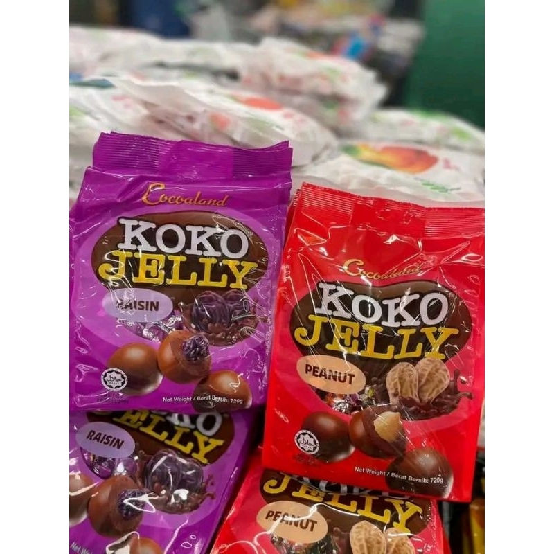 

READY KOKO JELLY KACANG/KISMIS/720 GRAM