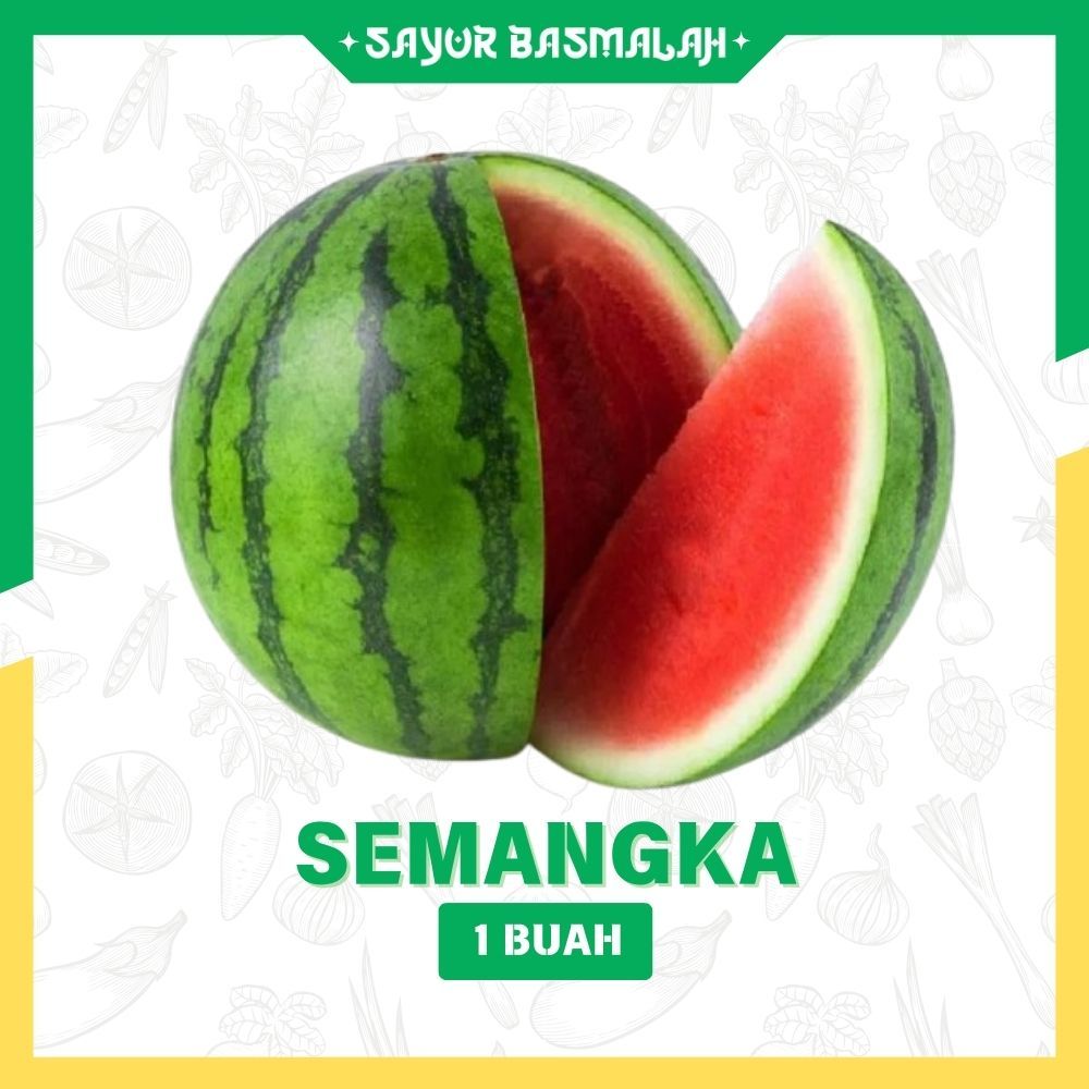 

Semangka Fresh 1 Buah - Sayur Basmalah