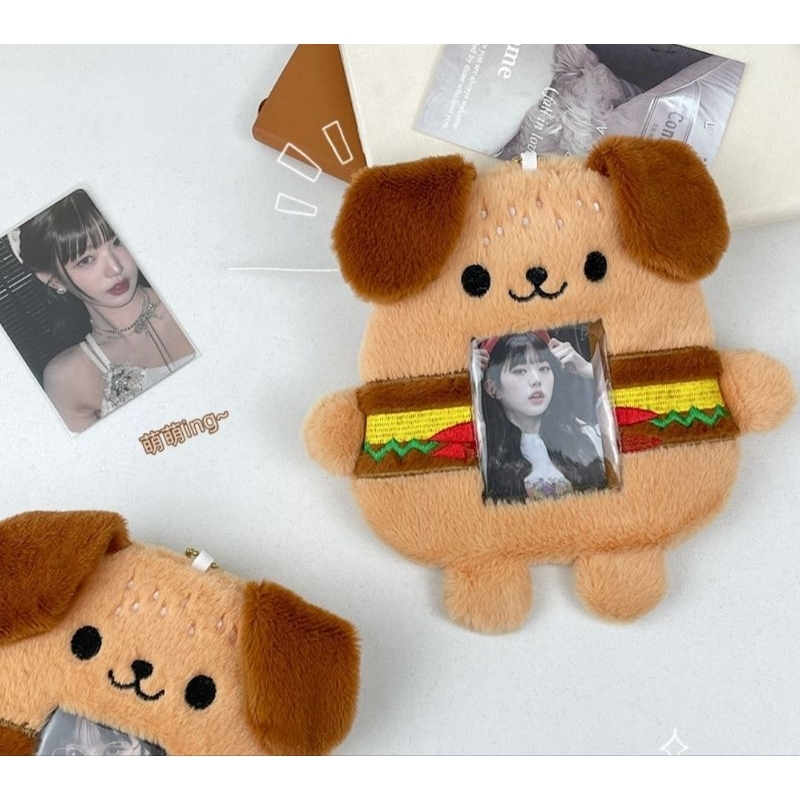 CAHOL FURRY KEYCHAIN / CARD HOLDER PHOTOCARD ALBUM LUCU BONEKA