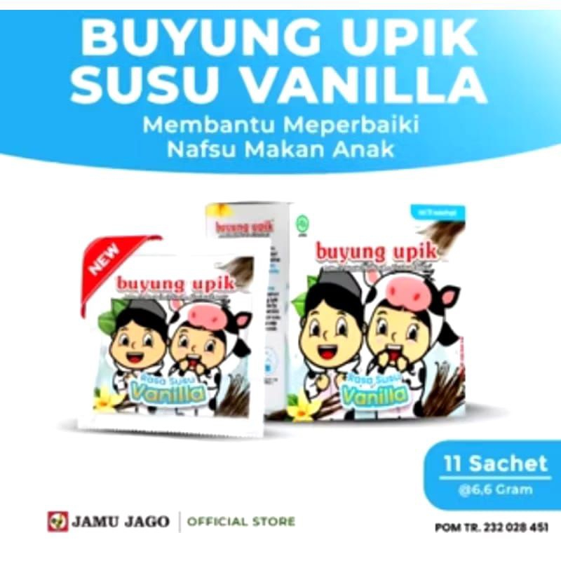 

buyung upik vanilla susu isi 11 sachet