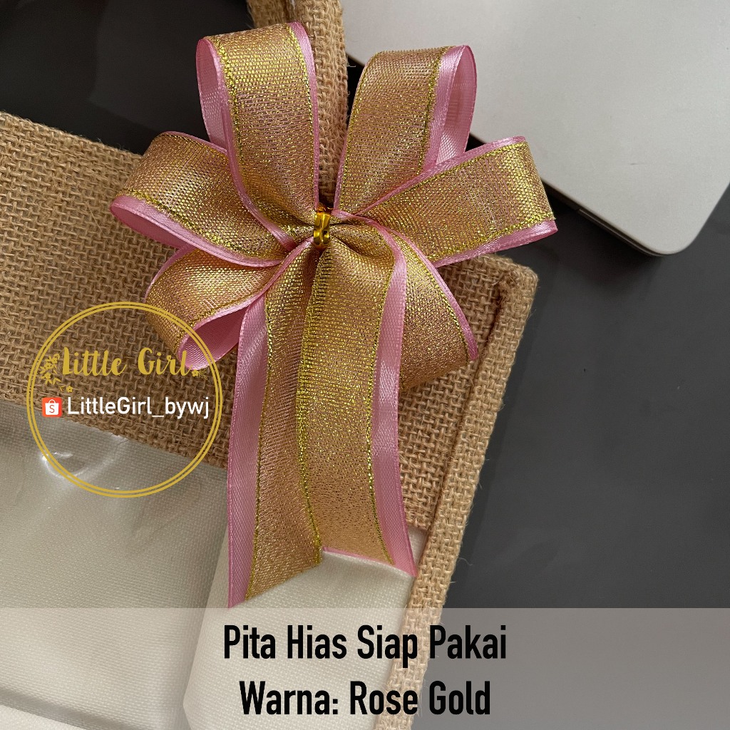 

Pita Hias Siap Pakai - Pita Hampers - Pita Parcel - Lebaran Idul Fitri Natal Imlek - Pita Kado - Ribbon - Pita Tas - Little Girl Shop