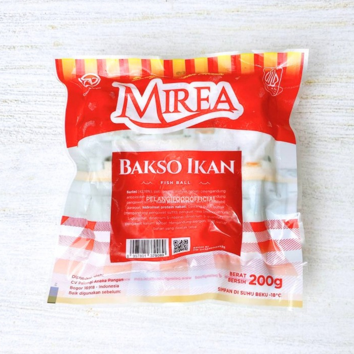 

MIREA Bakso Ikan 200 Gram - Olahan Ikan