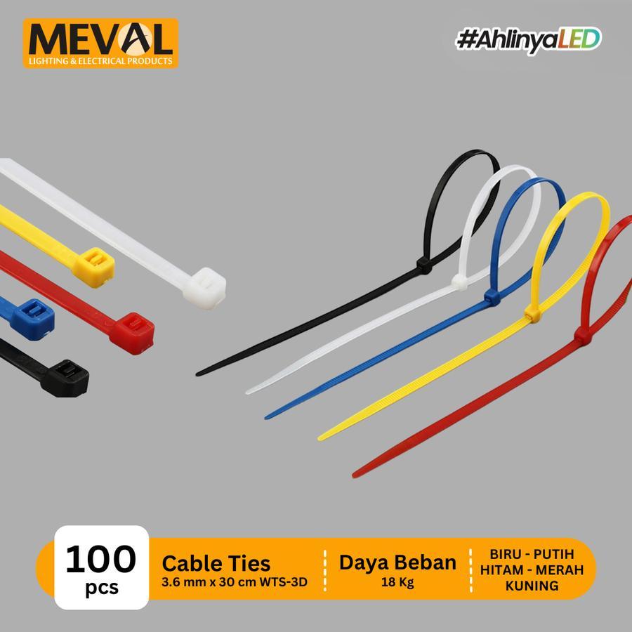 

MEVAL Kabel Ties 3,6mm Cable Ties 30 cm