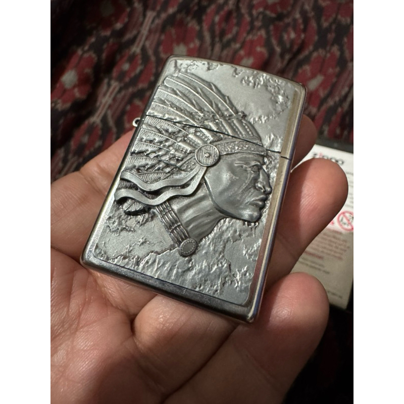 ZIPPO indian Head Emblem Bottom Insert  Akur