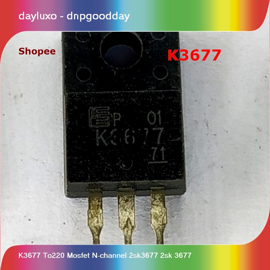 k3677 to220 mosfet n-channel 2sk3677 2sk 3677