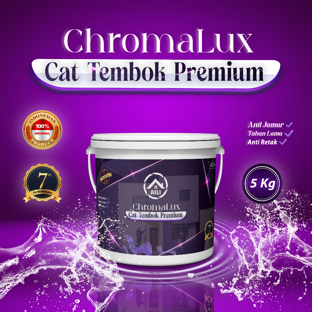AILI Paint Cat Tembok 5KG - Interior & Eksterior