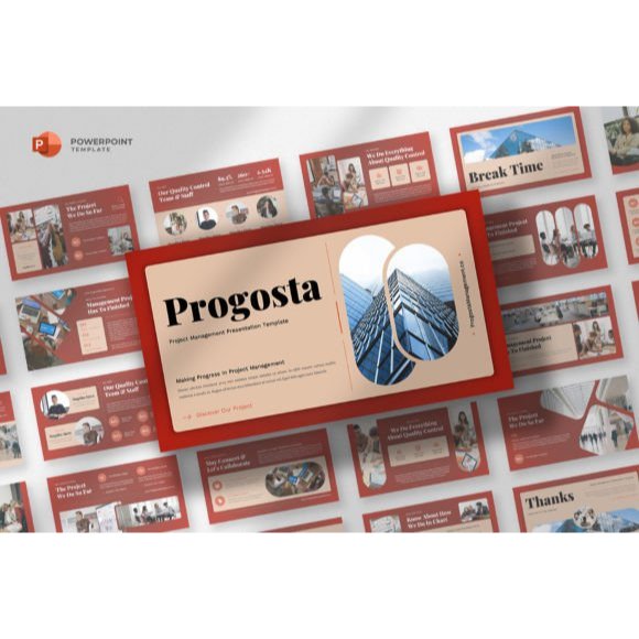 Project Management Template Power Point - Power Point | PPT | Template | Microsoft