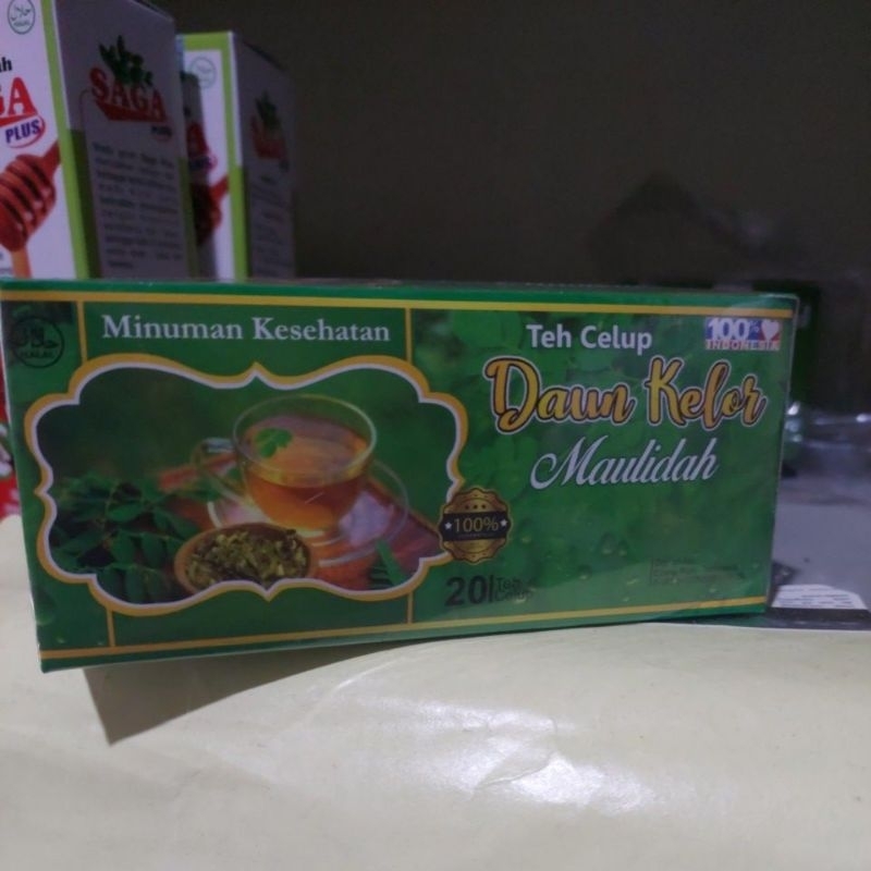

Teh Celup Daun Kelor Maulidah