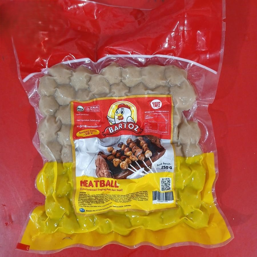 

BARTOZ MEATBALL BAKSO KOMBINASI 250GR