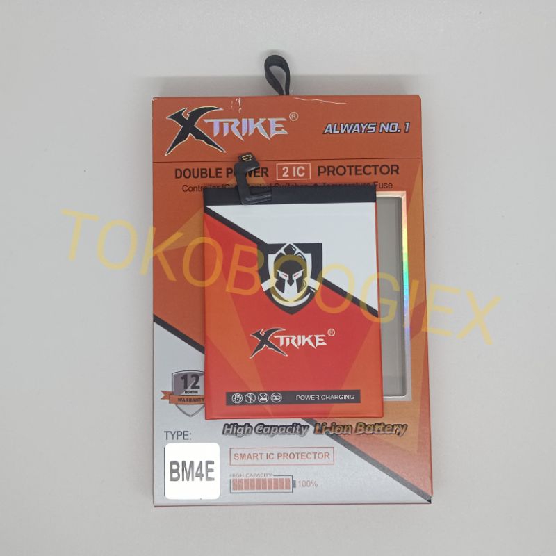 Baterai XTRIKE DOUBLE POWER Pocophone F1 BM4E BM-4E