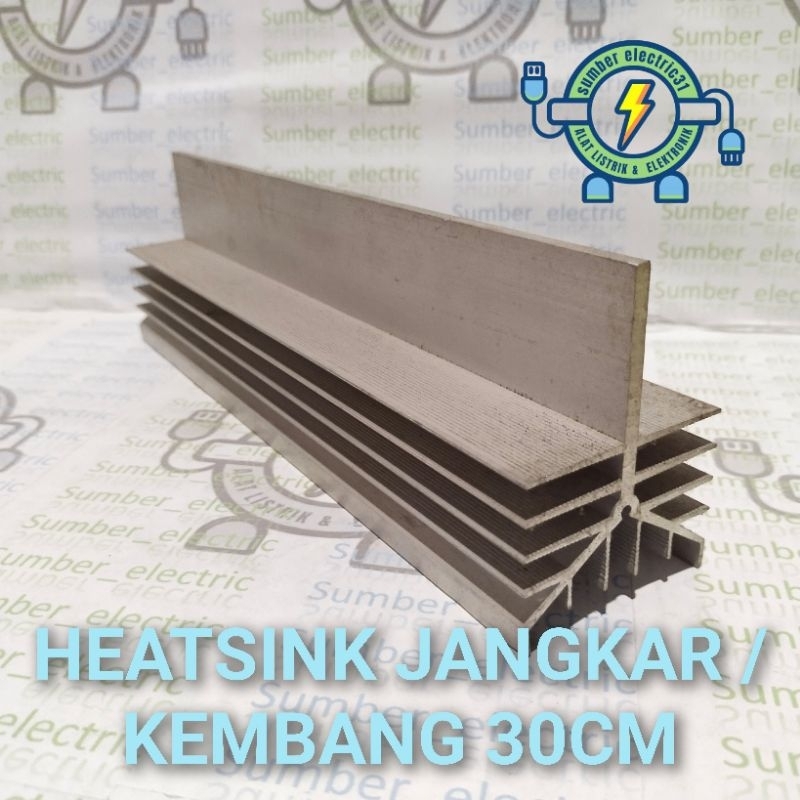 Heatsink power / Pendingin power model jangkar / kembang panjang 30cm