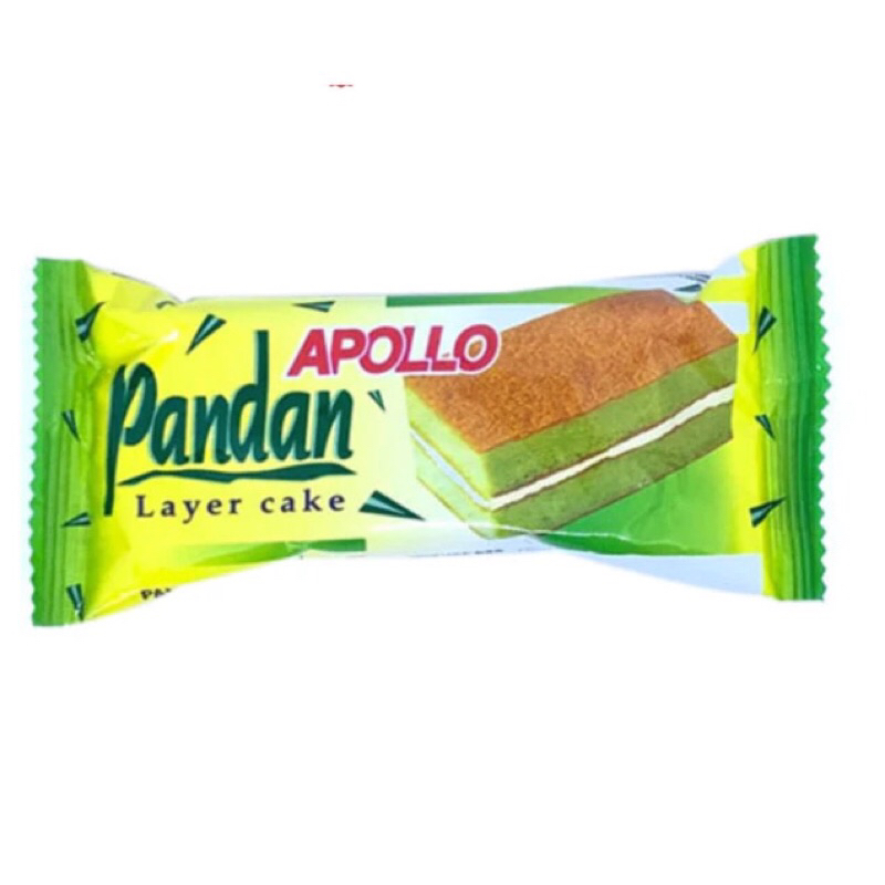 

CAKE LAYER APOLLO MALAYSIA rasa pandan | harga 1pcs