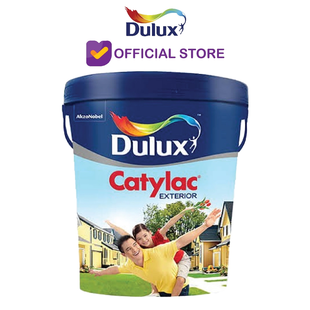 CAT LUAR DULUX CATYLAC EKSTERIOR PUTIH PAIL 20 LT