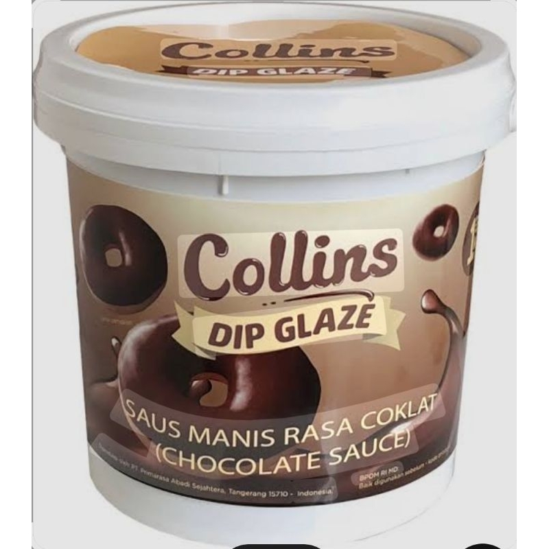 Collins Dip Glaze Coklat