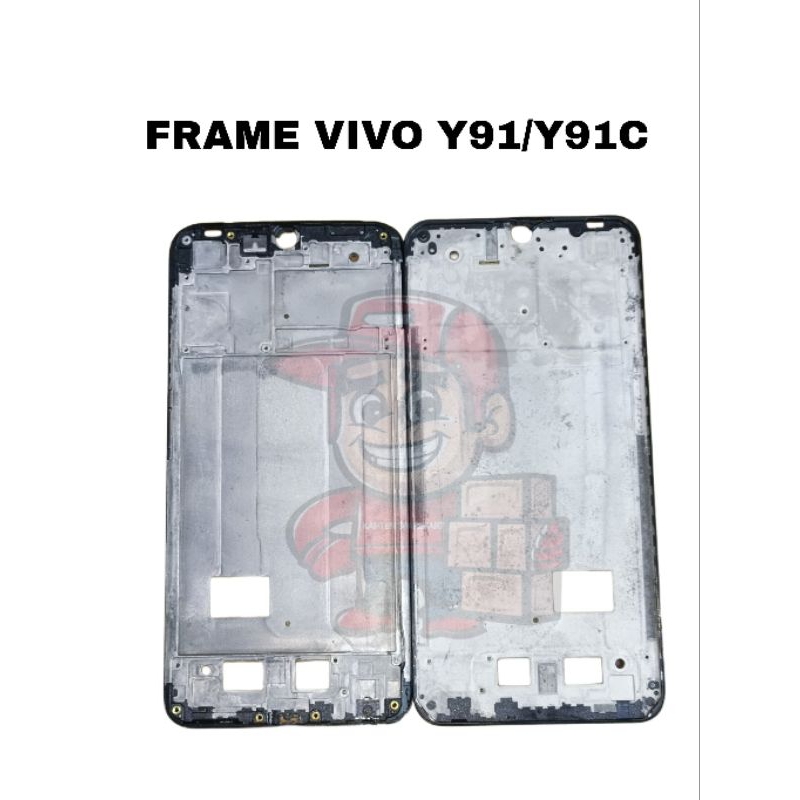 Frame Lcd Vivo Y91/Y91C Tatakan Lcd Vivo