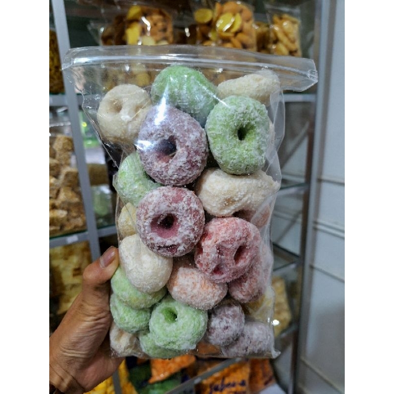 

Donat Manis Warna Warni 250gr