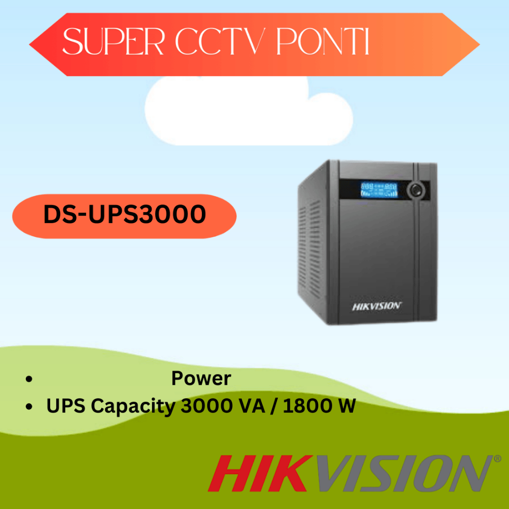 UPS 3000VA HIKVISION UPS3000 ORIGINAL