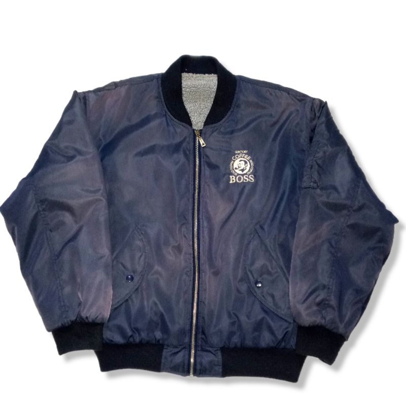 Jaket Bomber MA1 Vintage (2 sisi)
