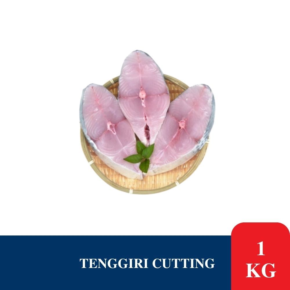 

Tenggiri Cutting / Tenggiri Potong 1 Kg Isi 8-10 Pcs / Tenggiri Steak - Ikan Segar Makassar