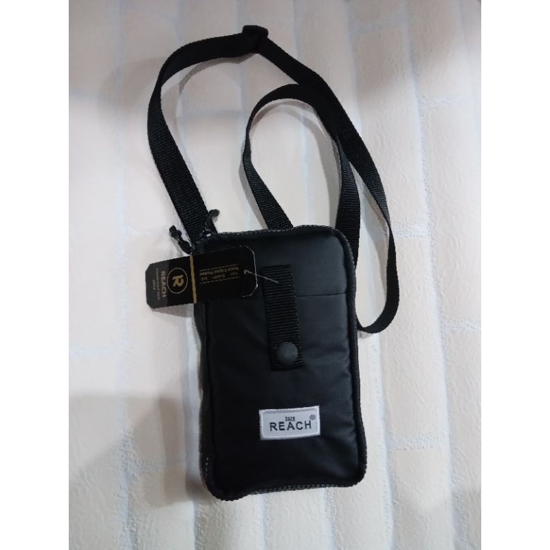 Tas HP Selempang Pria Multifungsi Tempat Kartu Tas Pinggang