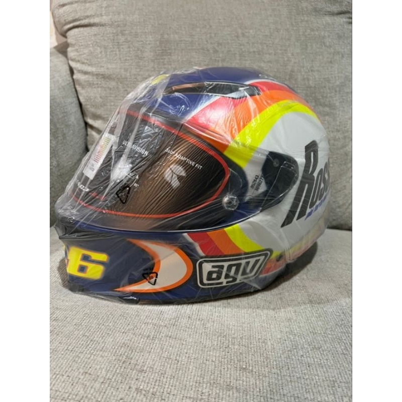 AGV PISTA GP RR ROSSI WINTER TEST 2005 LIMITED EDITION HELM FULL FACE CARBON