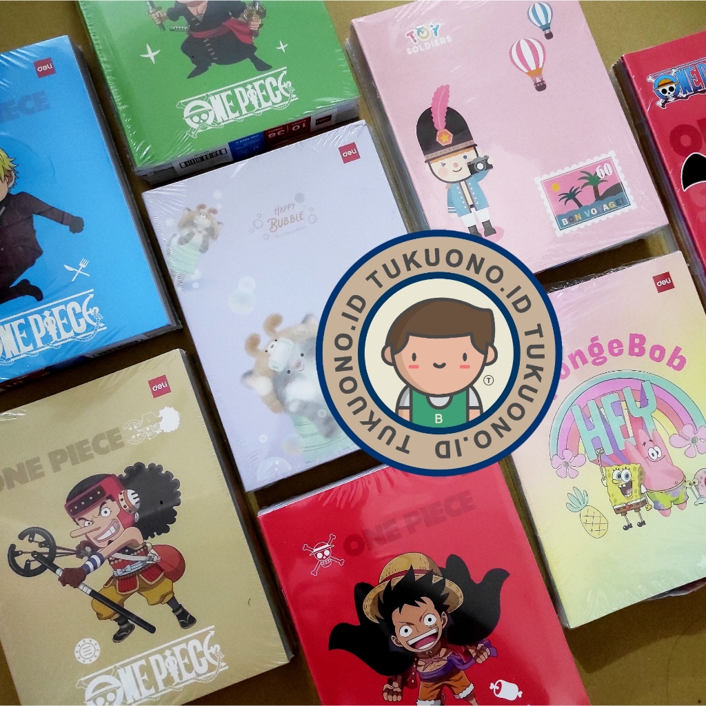 

(1PACK) DELI BUKU TULIS 38 LEMBAR ISI 10BUKU UKURAN KWARTO
