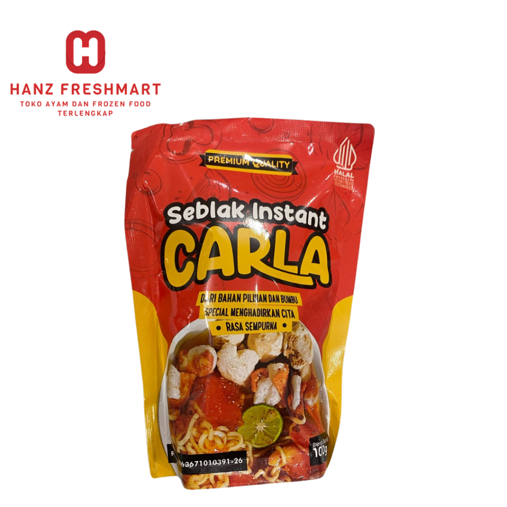

Seblak Instant Carla Premium 100gr - Hanz Freshmart