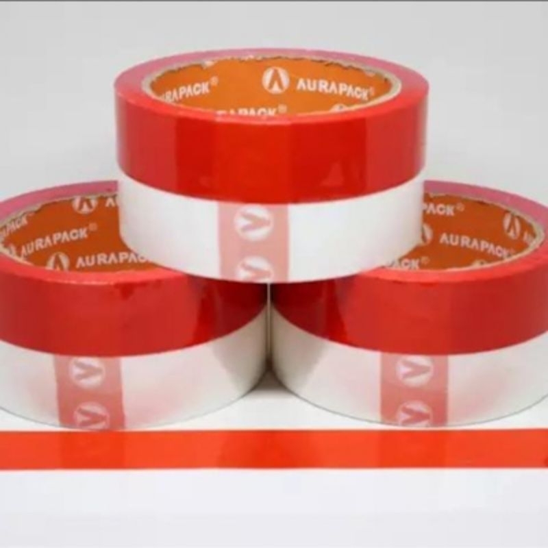 Lakban warna Merah dan Putih/Lakban/Agustus/