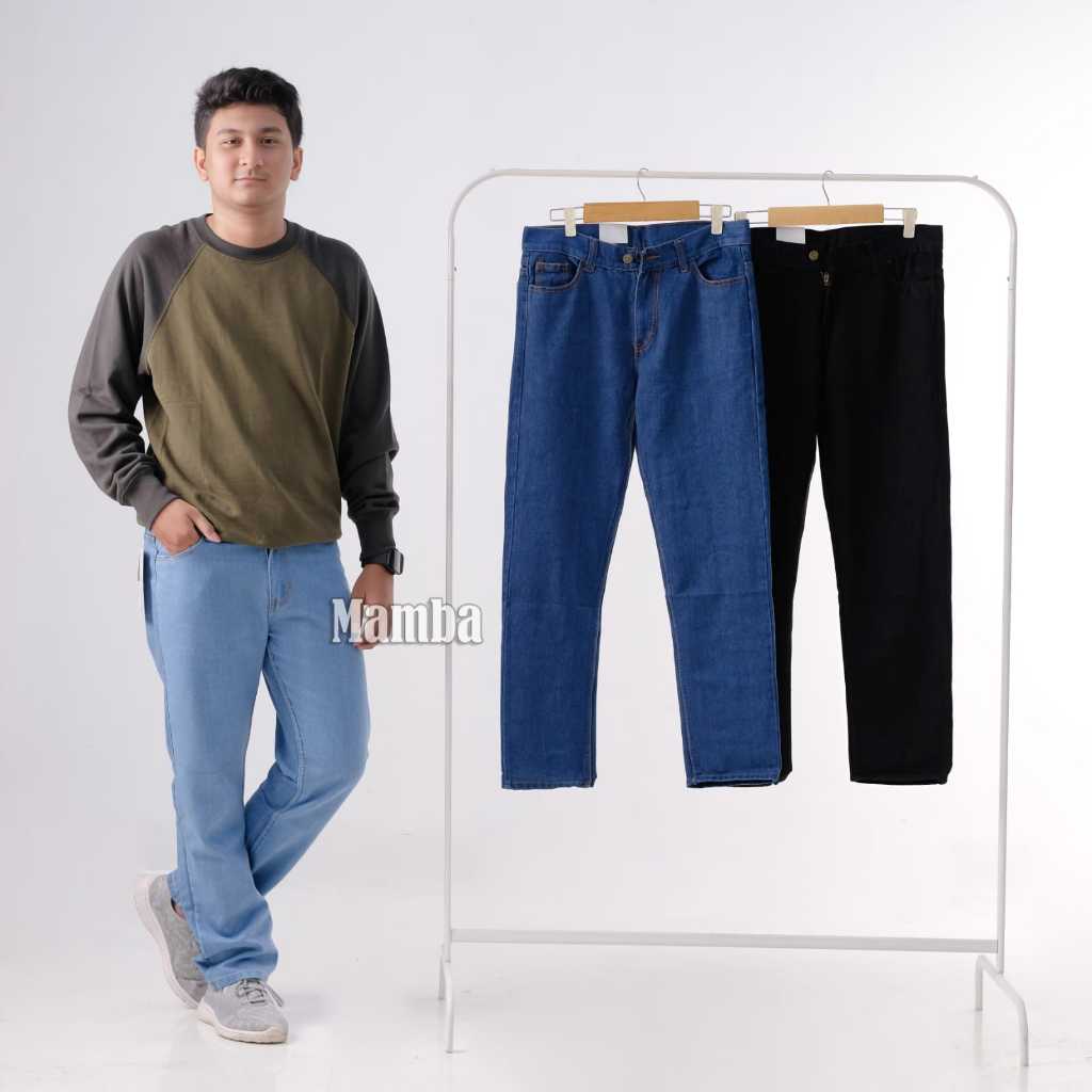 Celana Jeans Panjang Pria Standart Formal (Non Skinny) Murah