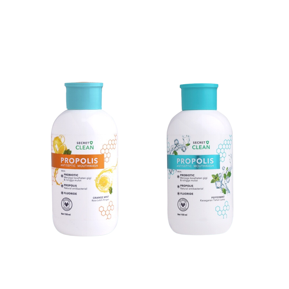 SECRET CLEAN PROPOLIS ANTISEPTIC MOUTHWASH