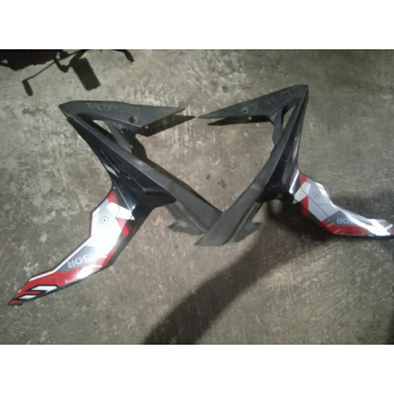 Sayap samping Sonic 150 R Fi led original copotan Tebeng kanan kiri under cowl cover body depan