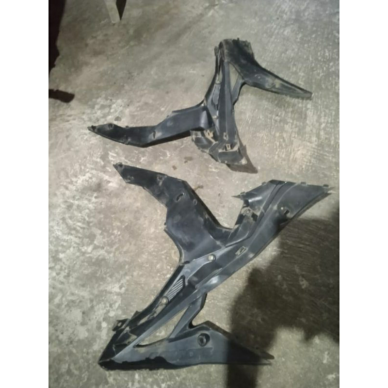 Sayap samping Sonic 150 R Fi led original copotan Tebeng kanan kiri under cowl cover body depan
