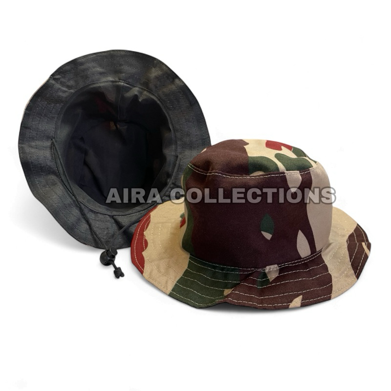 TOPI ANAK MODEL RIMBA LORENG KOPASSUS USIA 1 - 10 TAHUN KIDS ARMY UNISEX