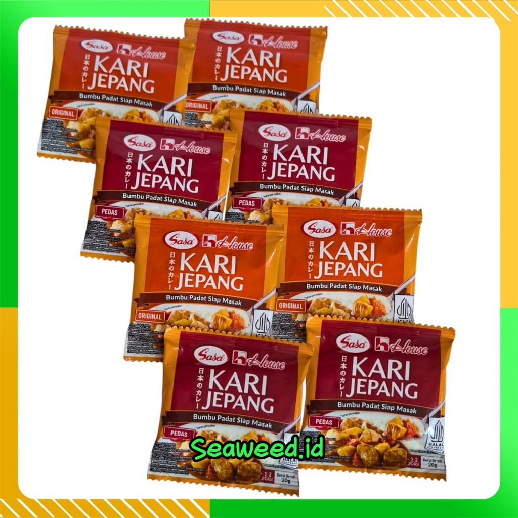 

Sasa House Kari Jepang Spicy / Original 20gr HALAL
