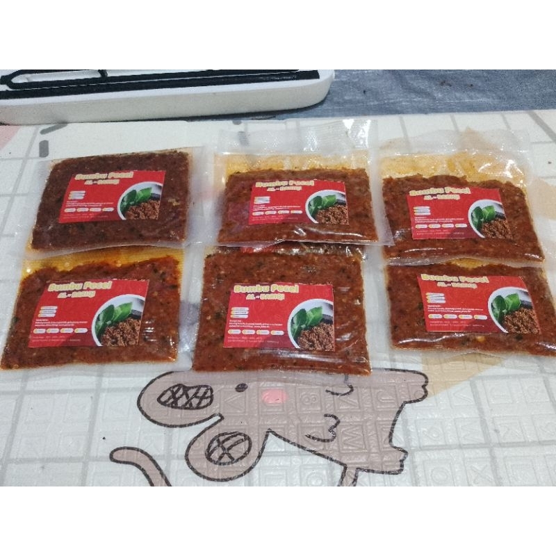 

bumbu pecel premium Al bariqi