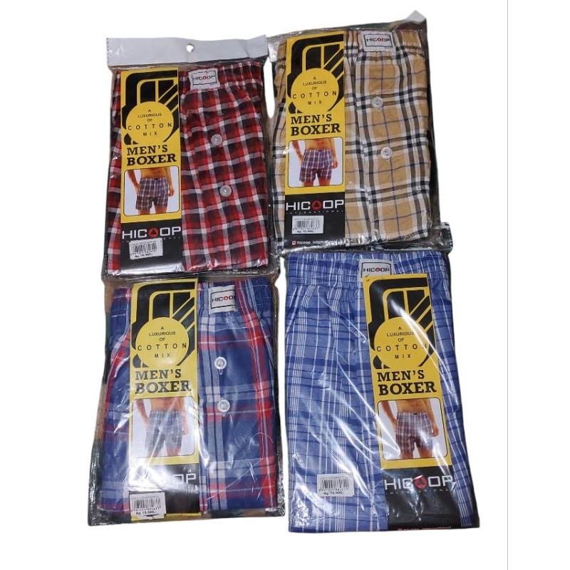 Celana Dalam Boxer Pria HICOOP size M, L
