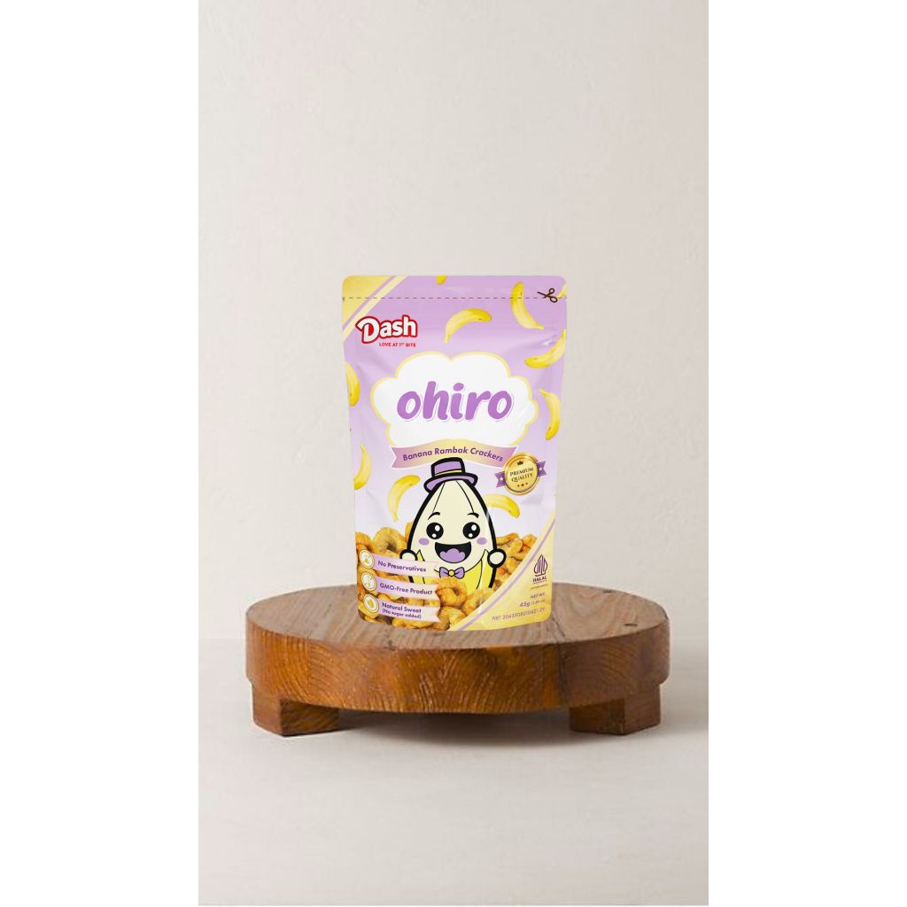 

Ohiro dash snack rambak pisang premium big size