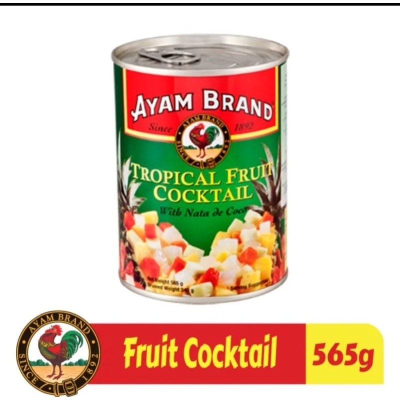 

Tropical Fruit Cocktail AYAM BRAND 565Agr
