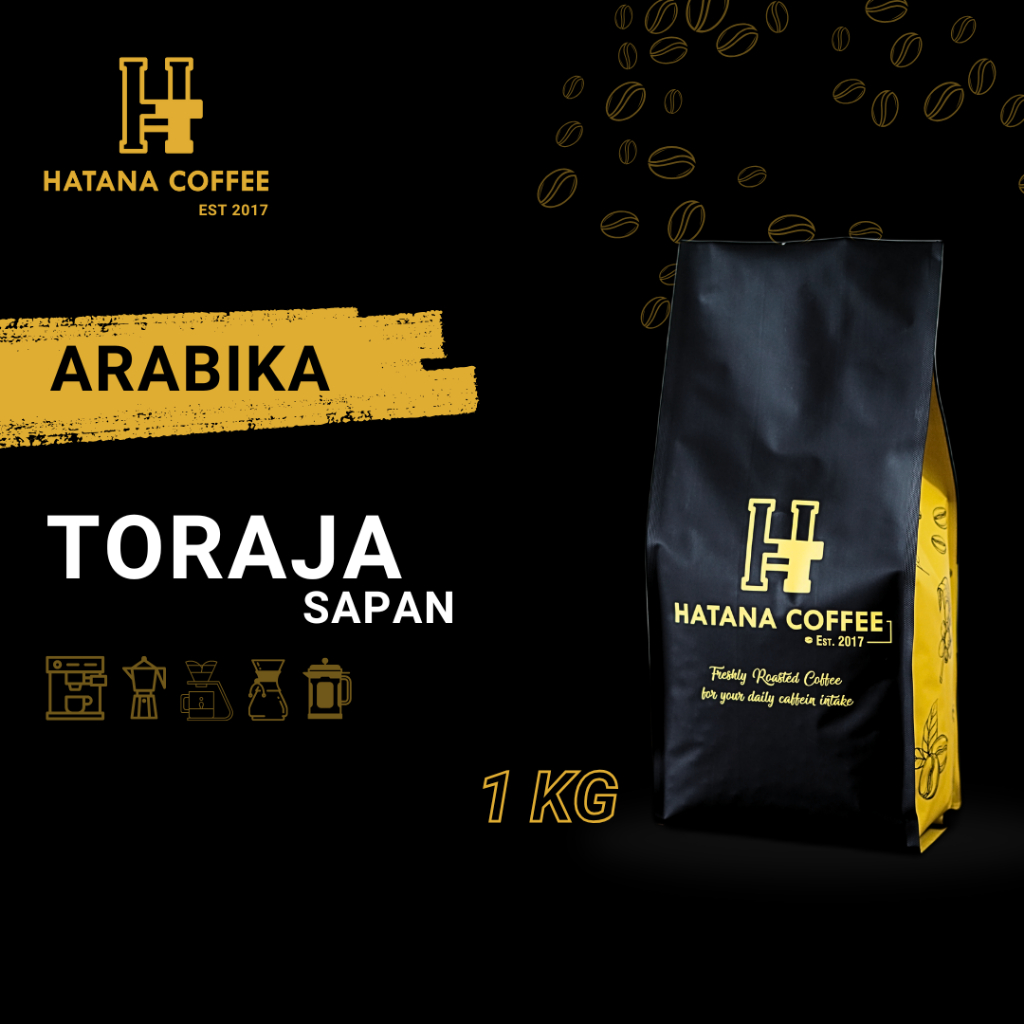 

Kopi Arabika Toraja Sapan 1 KG | Hatana Coffee