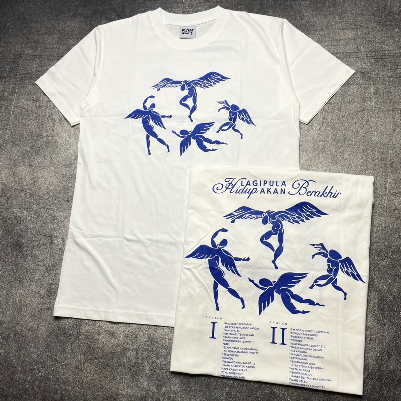 Tshirt HINDIA - TRACKLIST WHITE Official Merchandise