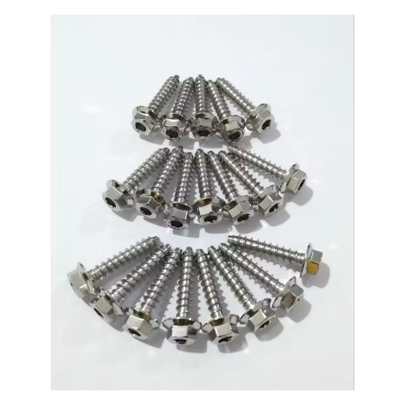 BAUT FILTER CHROME 2KUNCI BAUT FILTER PROBOLT ORIGINAL VARIO BEAT MIO SCOOPY NMAXTURBO VARIO160