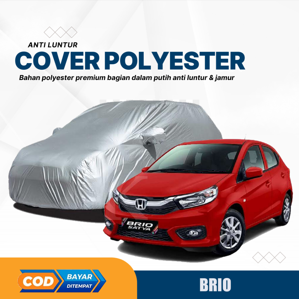 Body Cover Mobil BRIO Sarung Mobil BRIO Mantel Mobil BRIO Mantol Mobil BRIO Selimut Mobil BRIO Pelin