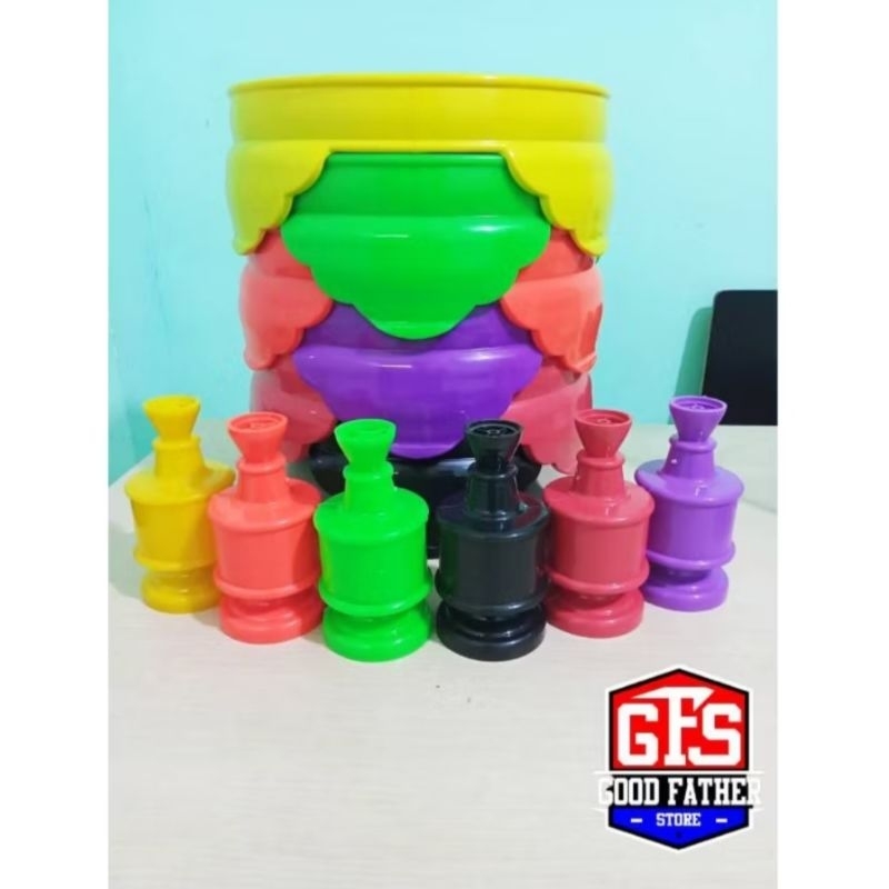 Tebok PVC lovebird tebal murah/tebok sangkar lovebird - GRATIS PION DAN CLAMP