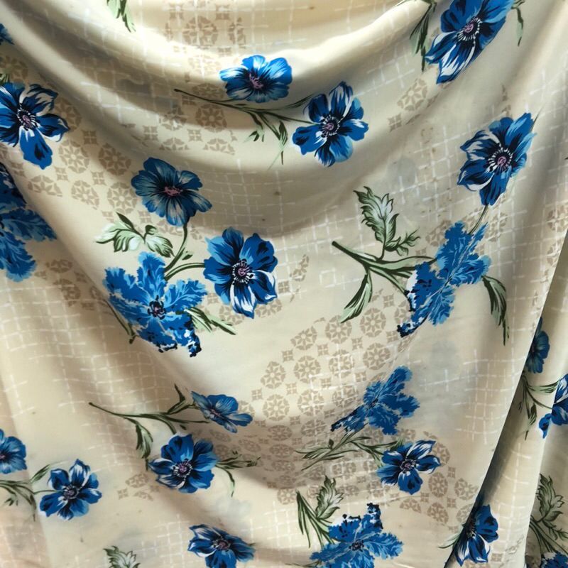 kain wolfis motif bunga - kain wolfis motif luxury - kain wolfis motif premium kkt