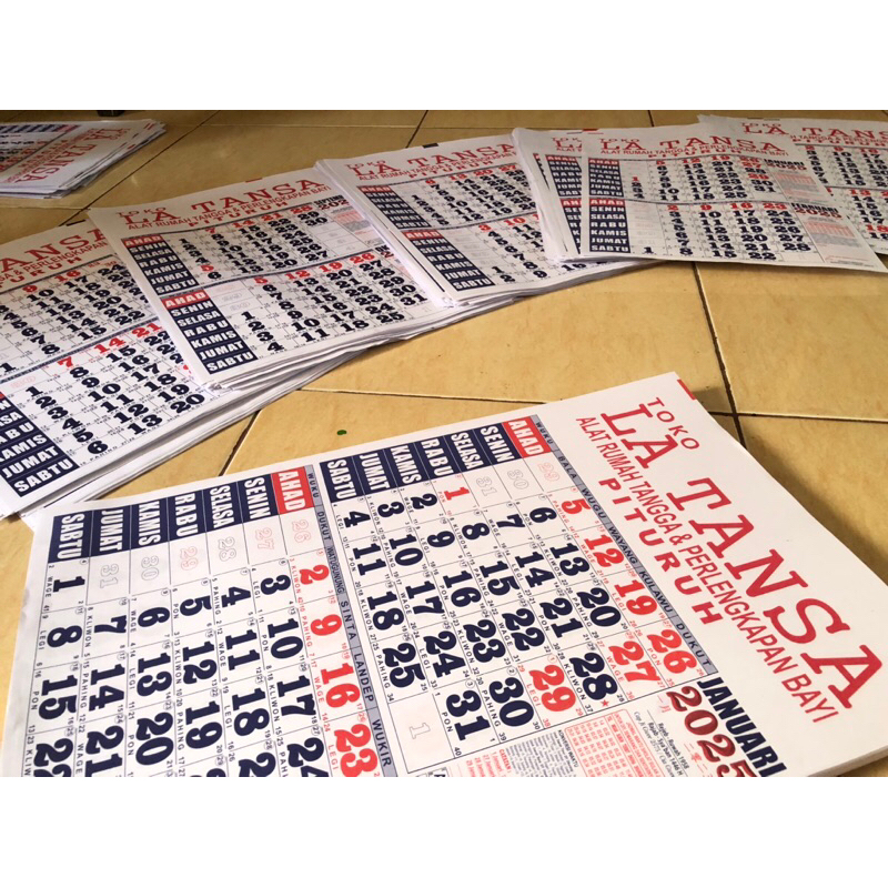 

PROMO CETAK KALENDER KERJA EKONOMIS STANDAR CUSTOM NAMA USAHA 2 BULANAN