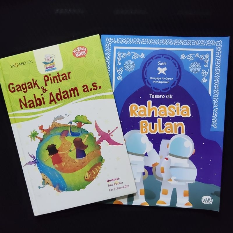 Buku Original • Cerita Anak Islami - Gagak Pintar & Nabi Adam a.s. - Rahasia Bulan / TASARO