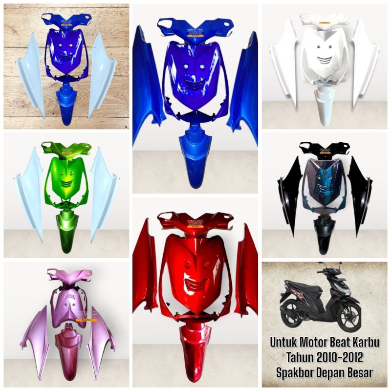 Full Set Body Halus Honda Beat Karbu 2010-2012