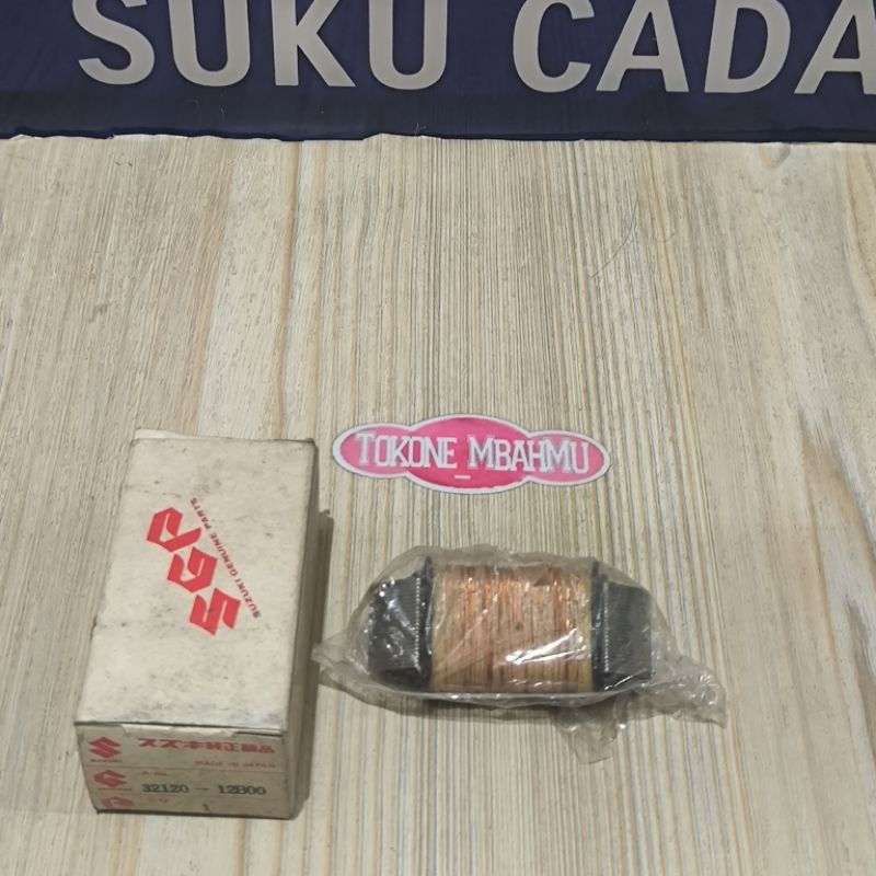 Spull Spul Spol Coil Lampu Suzuki Ts125 Ts 125 RGR150 RGR 150 Original SGP Japan