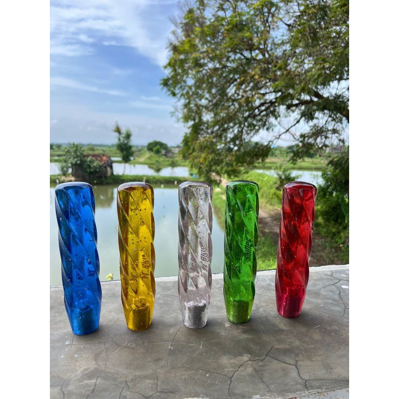 ULIR AKRILIK TRANSPARAN/AL BRIDGE/SHIFT KNOB/TUAS GIGI/VARIASI MOBIL/MOBIL RACING